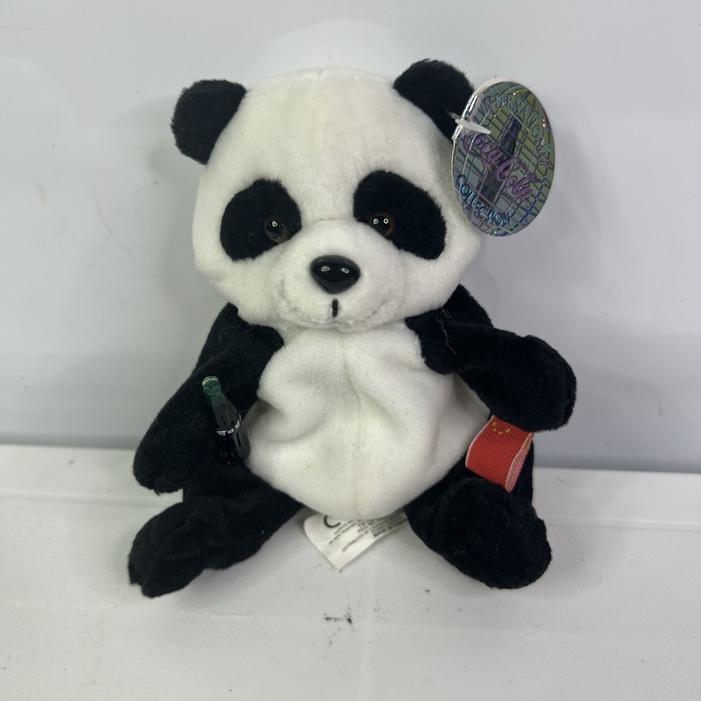 Coca Cola International Beanies - China-Zongshi the Panda Bear - Series 2 #CC008